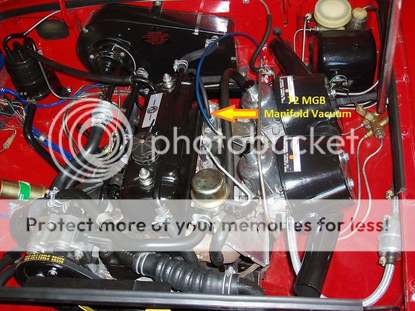 1973 HIF4 Carb Vacuum line MGB & GT Forum The MG Experience